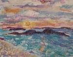 Calf Island Sunset Iona